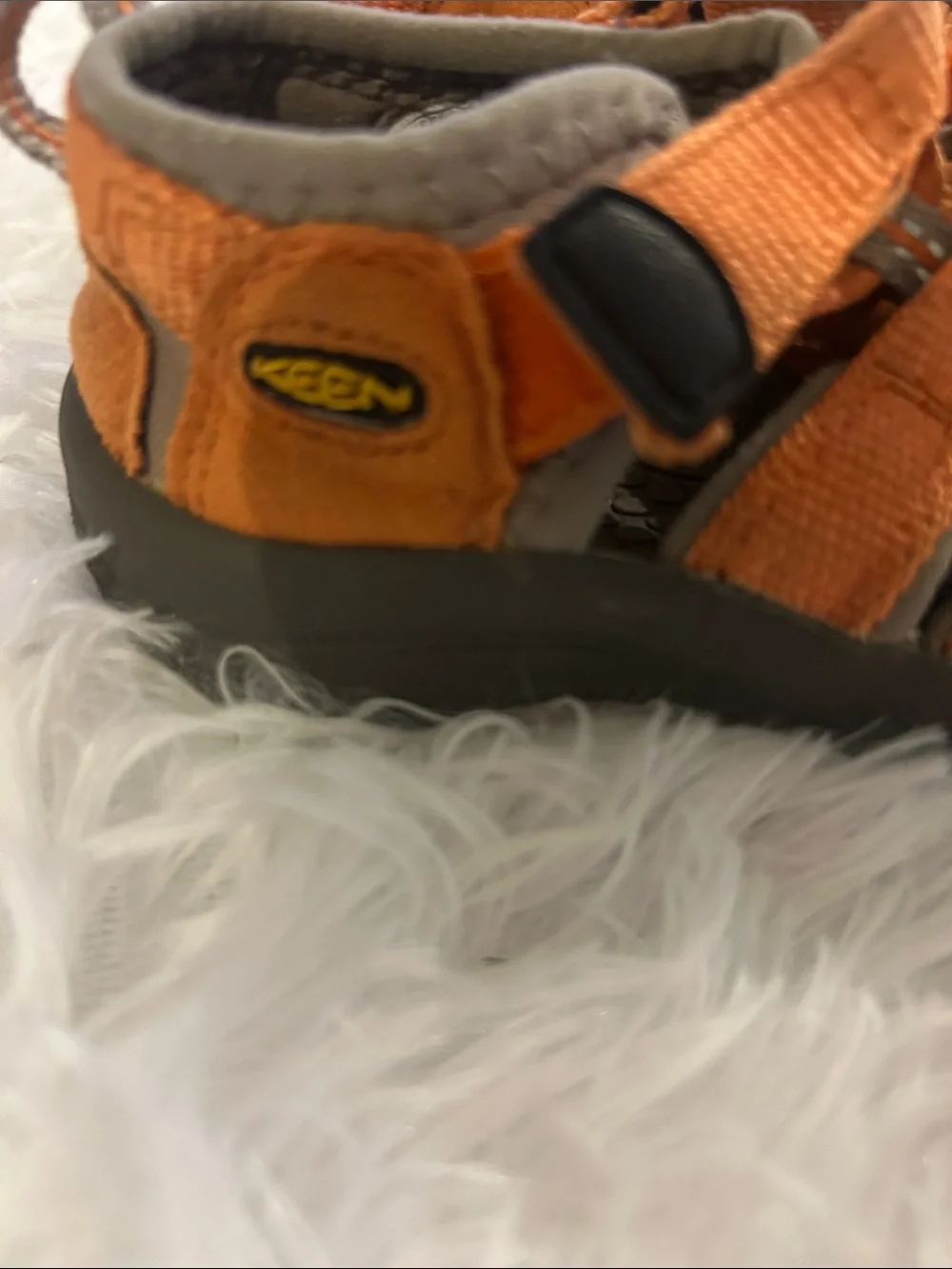 KEEN Kids' Orange Closed-Toe Sandals